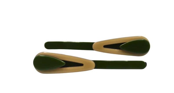Panache poppy slides clips