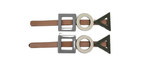 Panache geometrical slides clips
