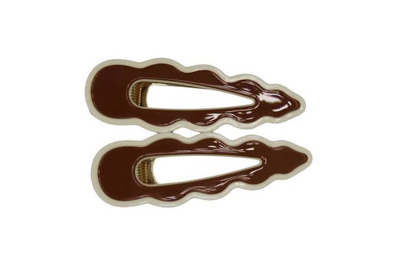 Panache cassia aĺligator clips blue