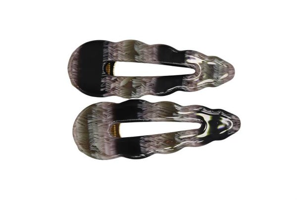 Panache cassia aĺligator clips blue