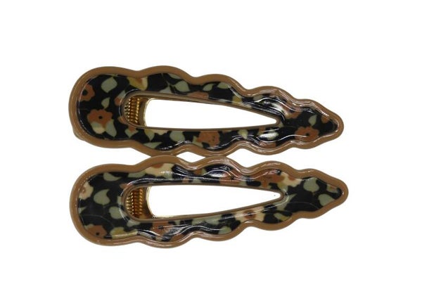 Panache cassia aĺligator clips blue
