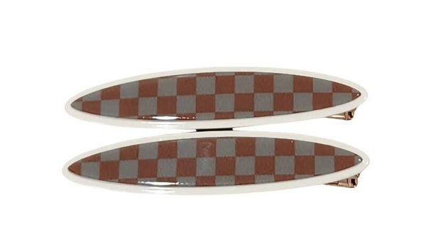 Panache maaya oval alligator clips