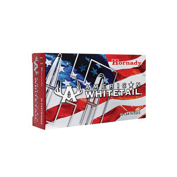 Hornady American Whitetail Rifle Ammunition .30-06 Sprg 150 gr SP 2910 fps 20/ct