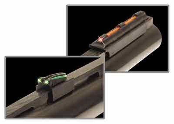 TRUGLO SIGHT SET GOBBLE-DOT SNAP ON FOR 3/8" RIB RED/GRN