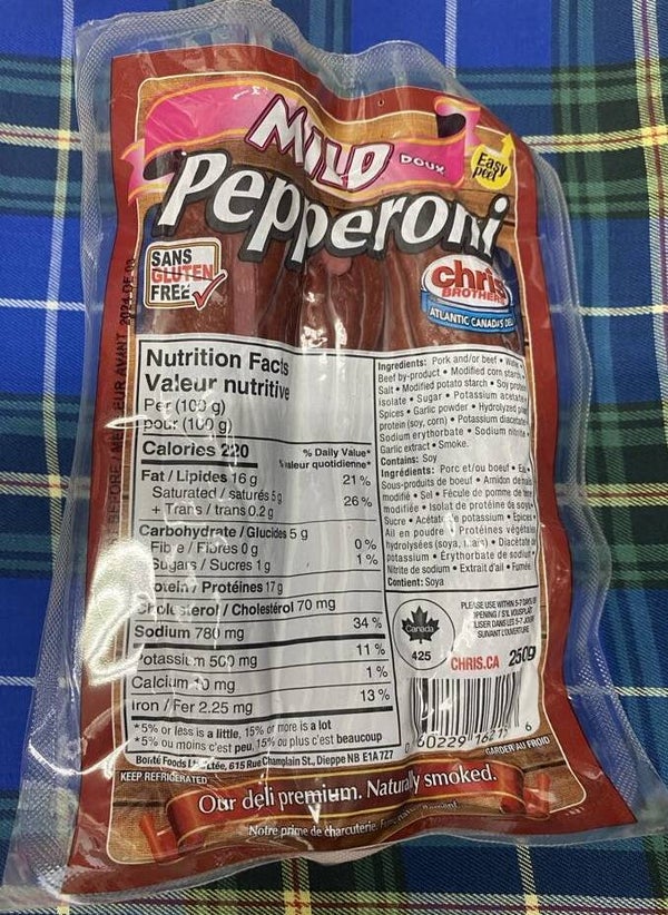 Mild Pepperoni