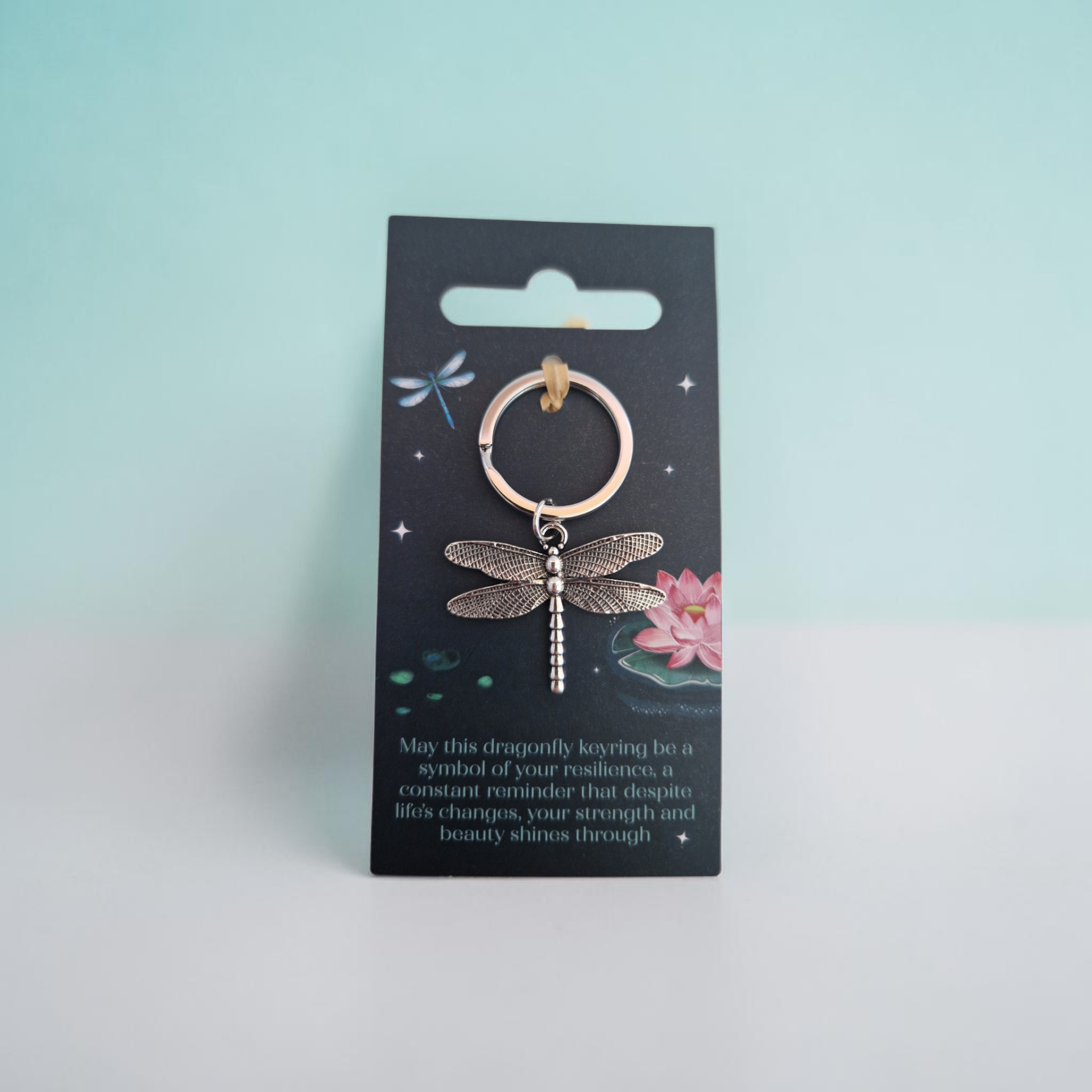 Dragonfly - Resilience & Strength - Keyring