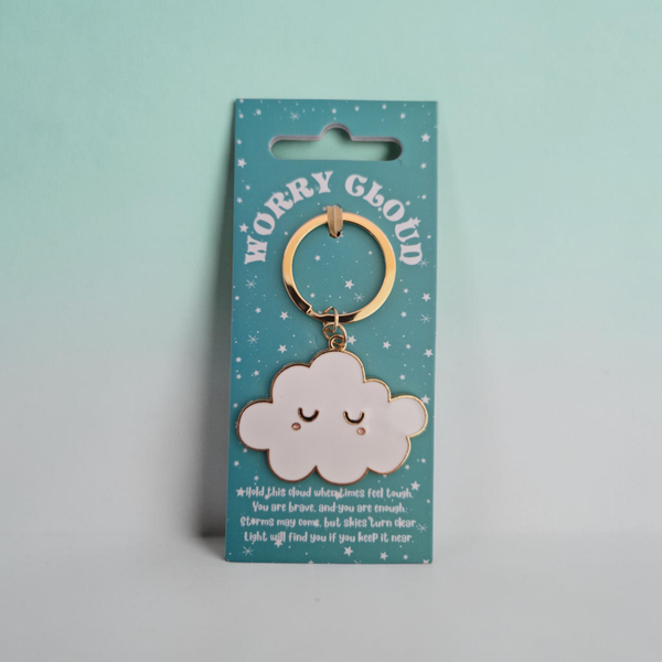 Worry Cloud Keyring