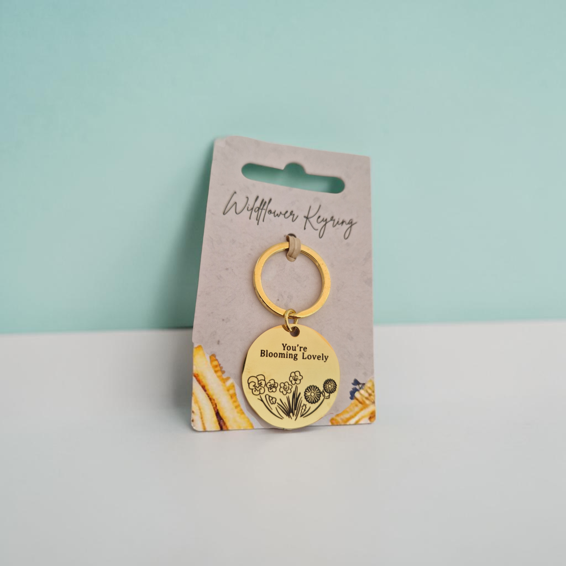 You're Blooming Lovely Keyring