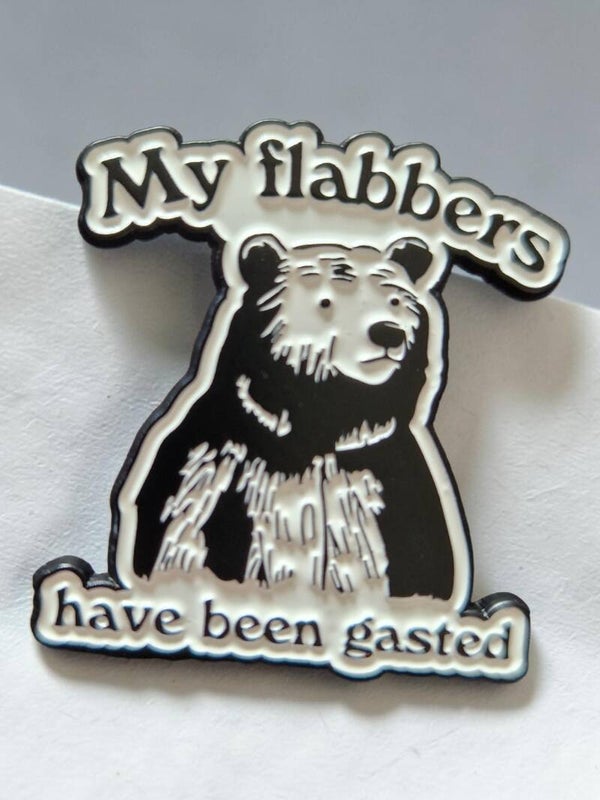 Flabbers Badge