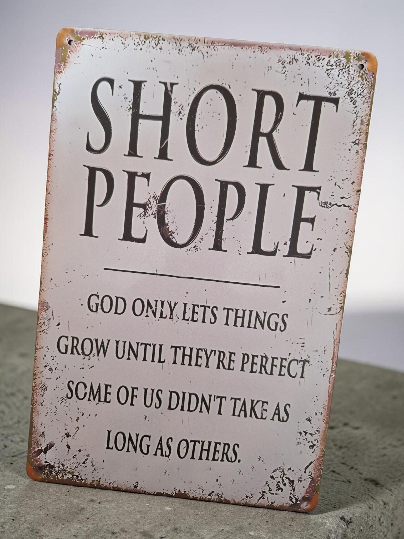 Short People Sign