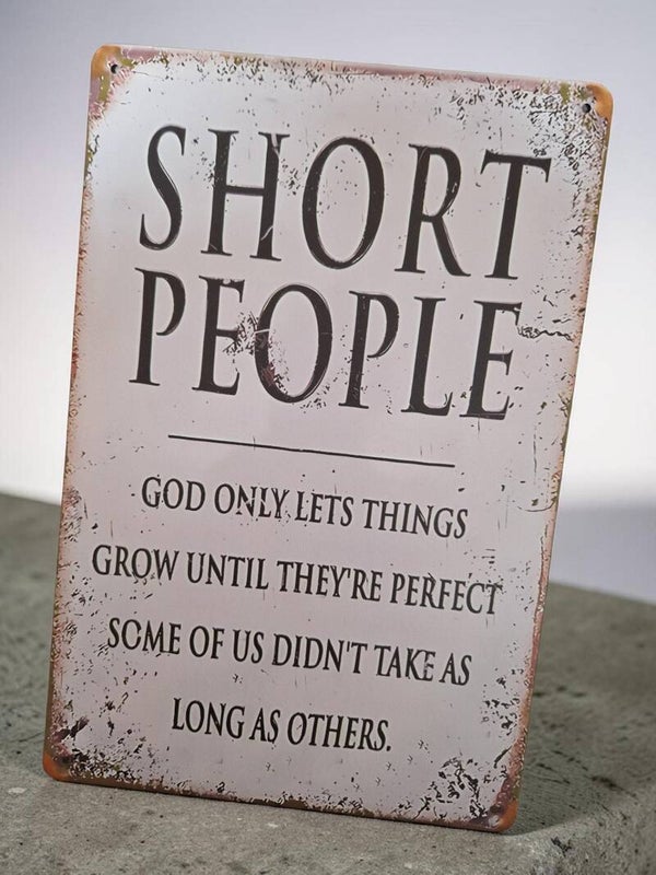 Short People Sign