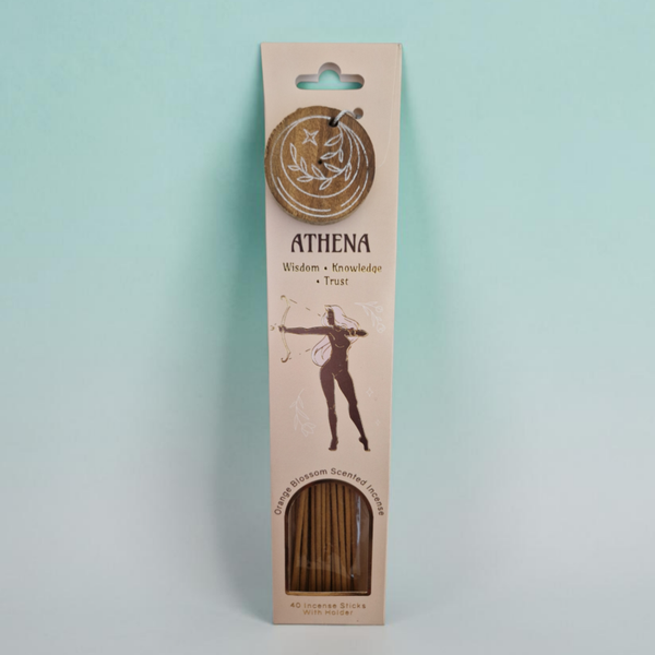 'Anthena' Wisdom, Knowledge, Trust - 40 Orange Blossom Incense Sticks