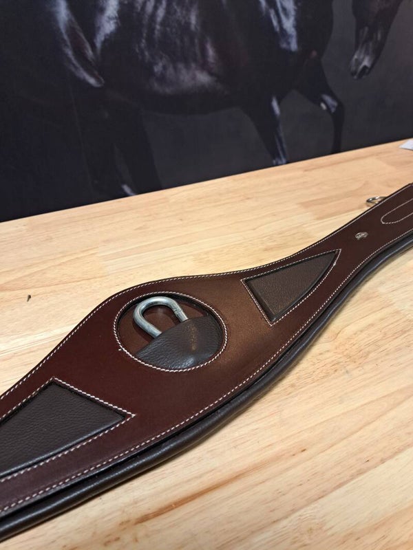 Springsingel Profi-rider Shape singel bruin met haak 125 cm