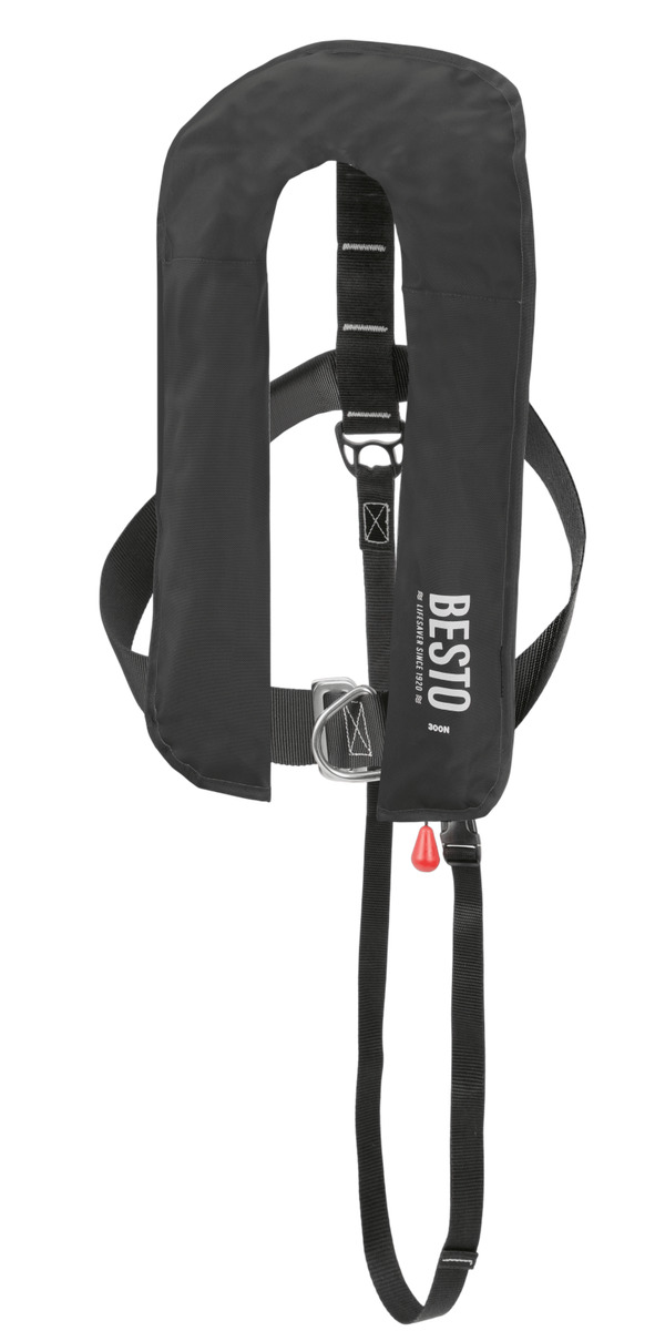 Besto Automatic Harness 300N life jacket black