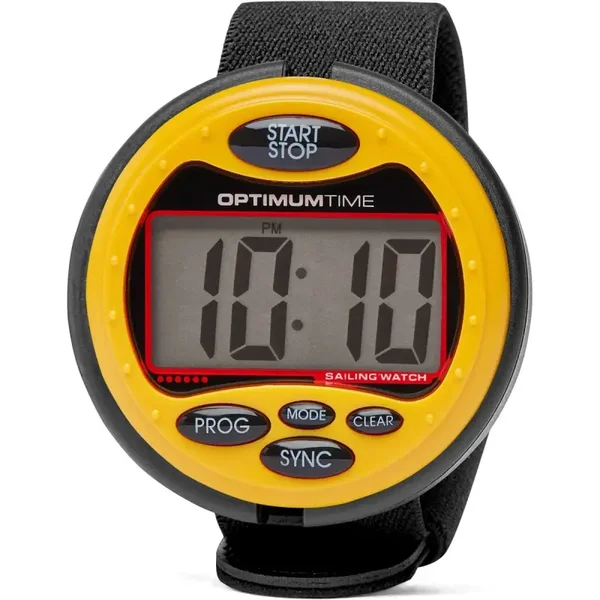 Starthorloge Optimum time OS Serie 14R geel incl. USB