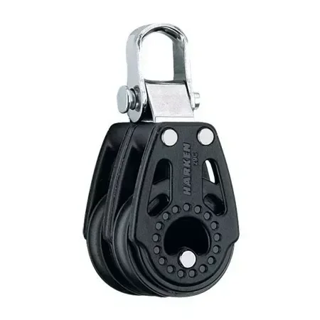 Harken Carbo 29mm dubbel blok vast