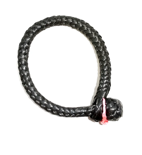 Soft Shackles gemaakt van UHMWPE Black Fiber 3x40mm