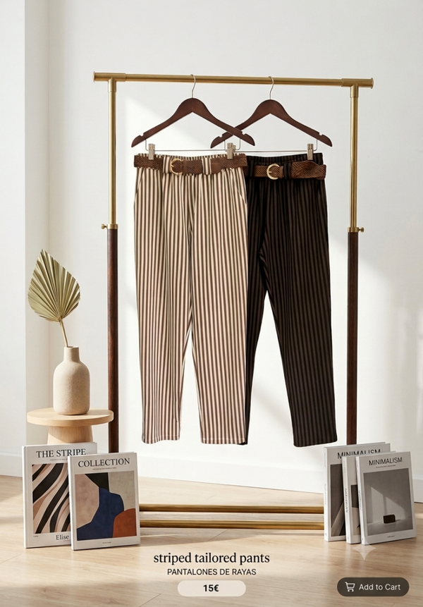 Pantalon vestir máxima calidad talla única adaptable con elástico modelo confort hasta la 48