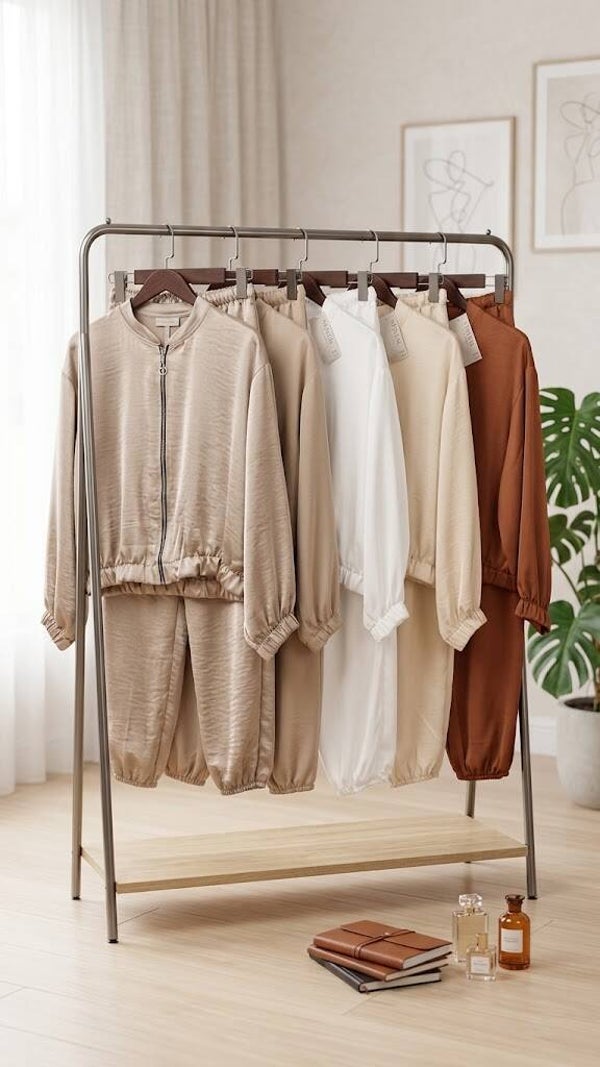 Conjunto saten zara
