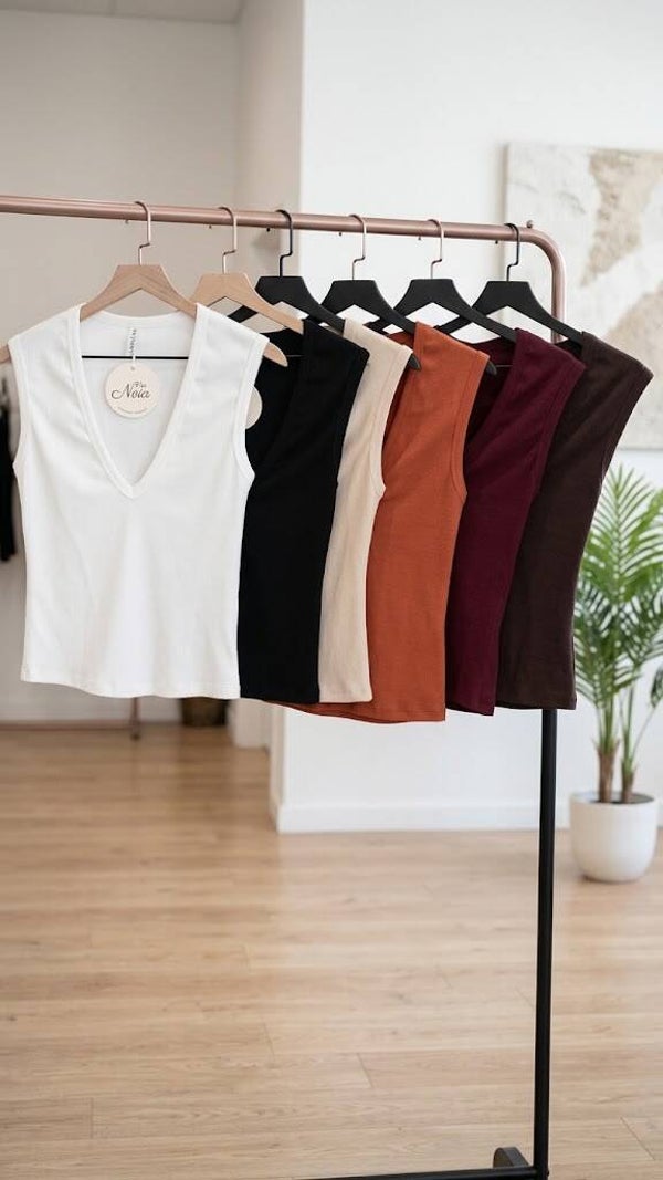 Camiseta basica modelo zara