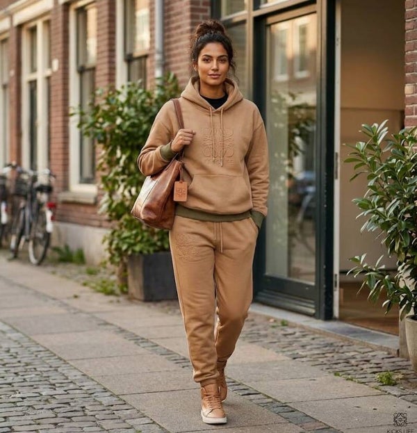 Chandal algodón modelo loewe algodón cojido abajo
