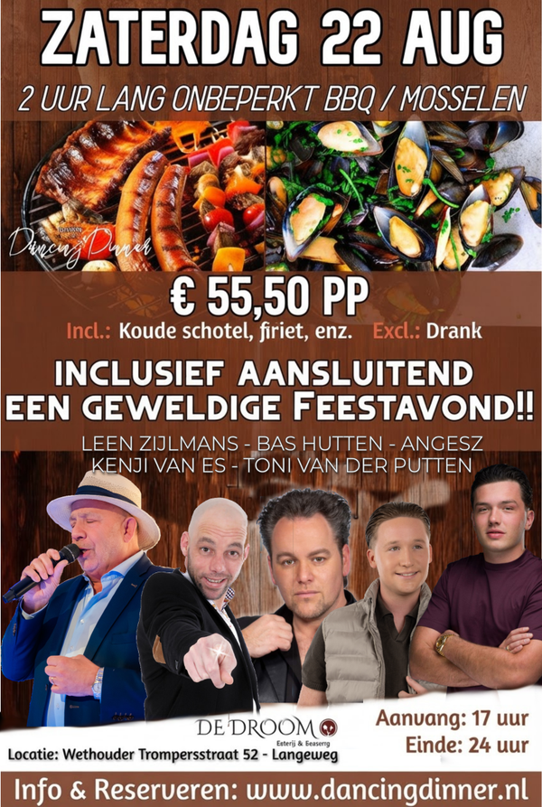 BBQ en MOSSELEN