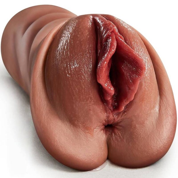 Sextoy Masturbateur Masculin Réaliste en TPE Marron 18 cm – AS-001