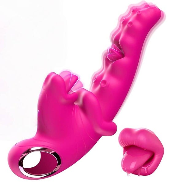 Vibromasseur Lapin Rechargeable – Vibration & Technologie de Léchage DN-1123