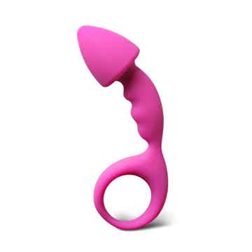 Sextoy Plug anal confortable incurvé E04P