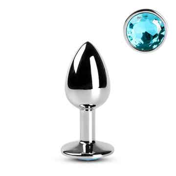 Sextoy Plug anal moyen mtallique bleu GZ008 | SELECT-LINGERIE | Strasbourg Sextoy Plug anal moyen mtallique bleu GZ008 | SELECT-LINGERIE | Strasbourg