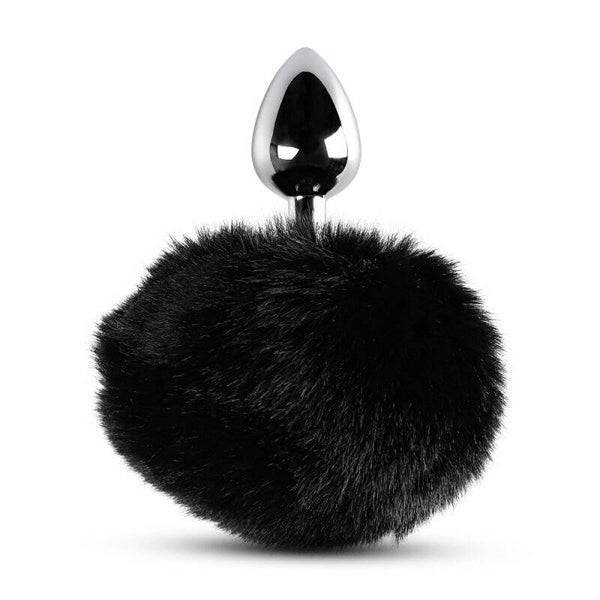Sextoy Plug anal avec pompon noir MPJ-018-G