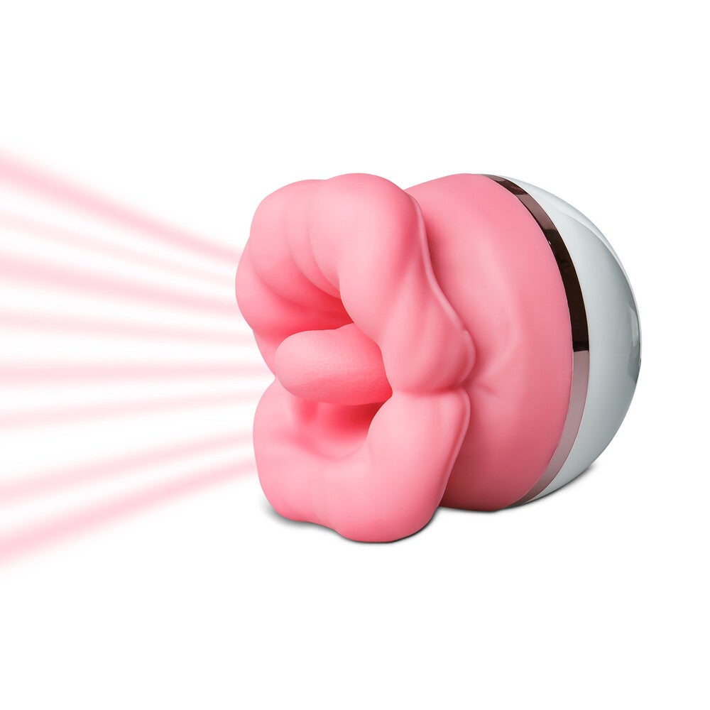 Sextoy Stimulateur à grande bouche avec langue QE001