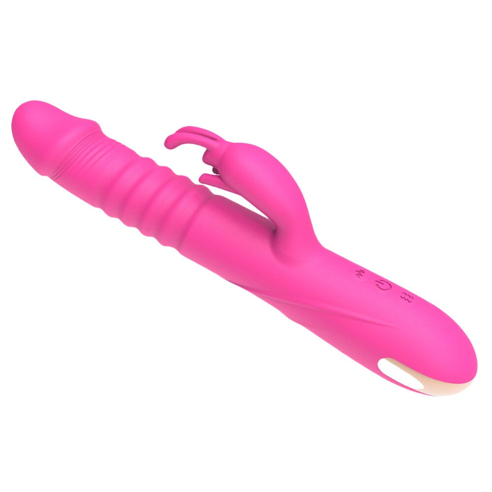 Sextoy Vibromasseur en silicone avec fonction de poussée SZ070
