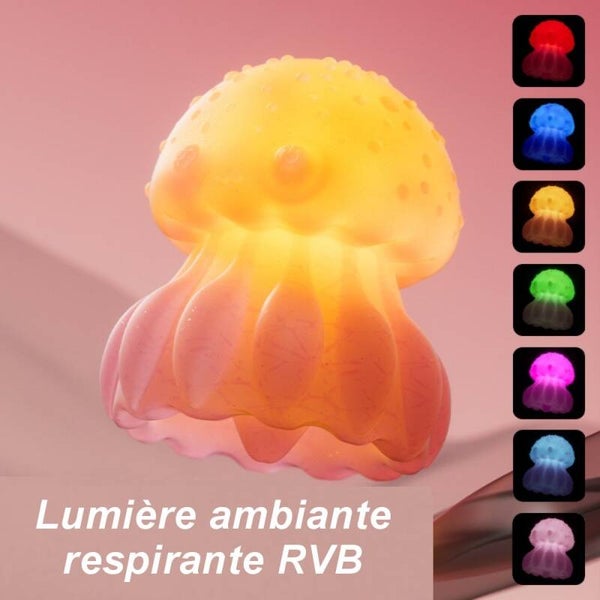 Vibromasseur Méduse Rechargeable 10 Vibrations SZLY-001