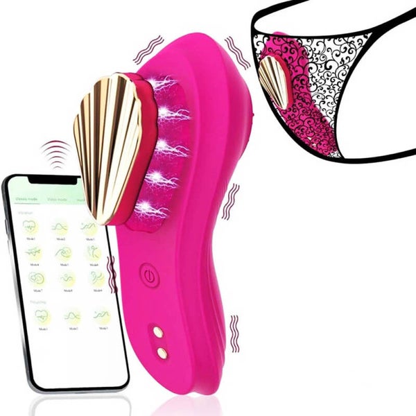 Vibromasseur Culotte Connecté Magenta XL096