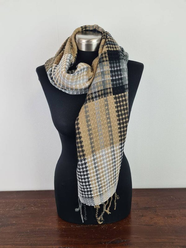 Sjaal geblokt