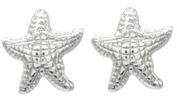 Oorbellen zeester van RVS