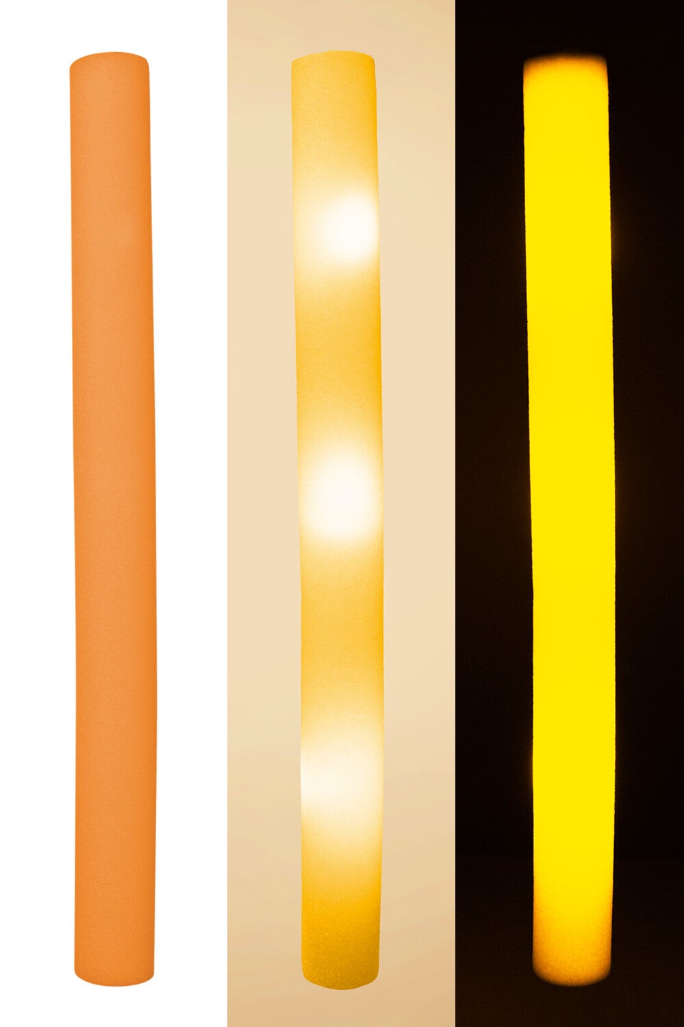 Foam stick led oranje