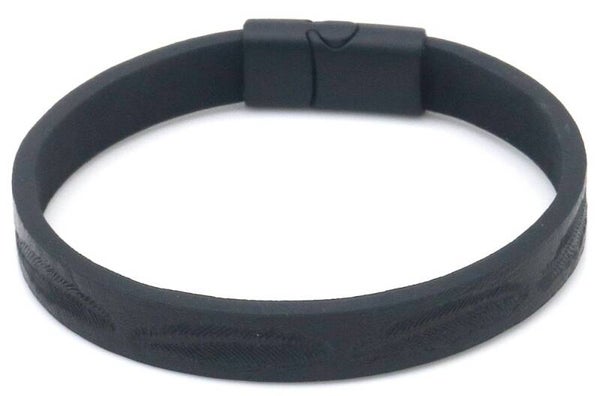Armband veren zwart