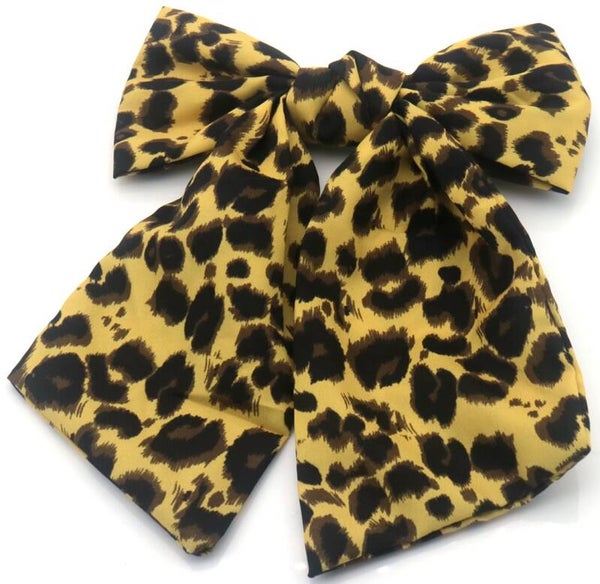 Haarstrik panter geel
