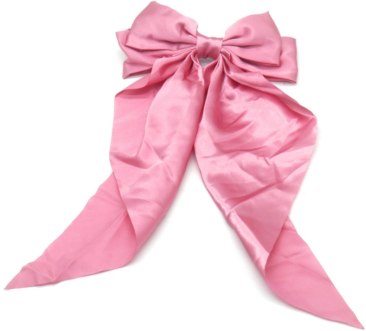 Haarstrik groot roze