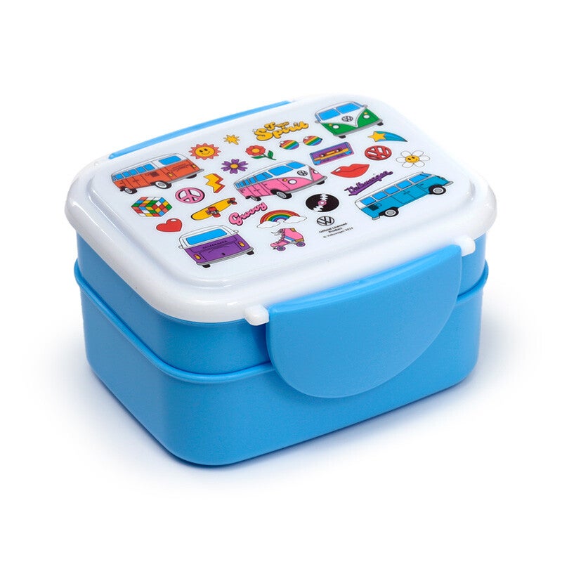 Lunchbox met bestek Volkswagen