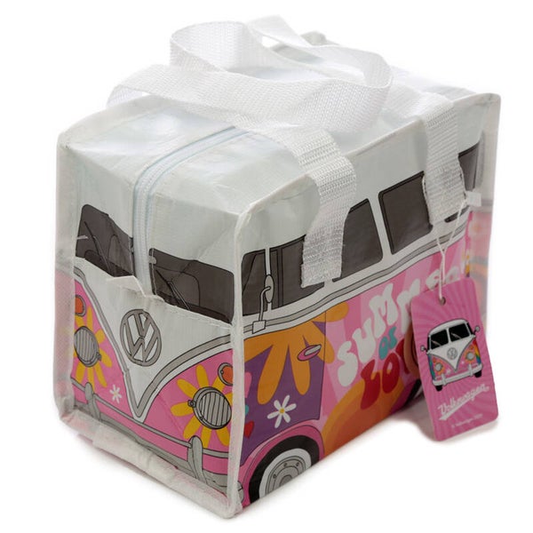 Lunchtas Volkswagen busje roze