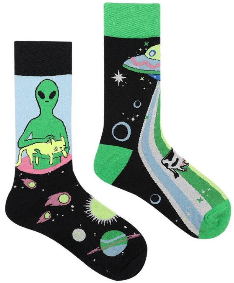 Sokken aliens mismatched