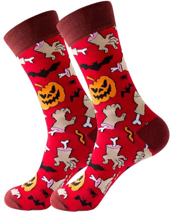 Sokken halloween handen
