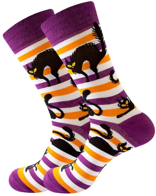 Sokken halloween katten