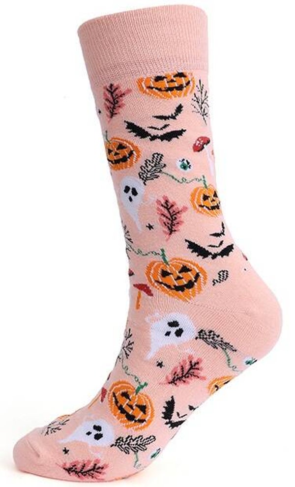 Sokken halloween roze