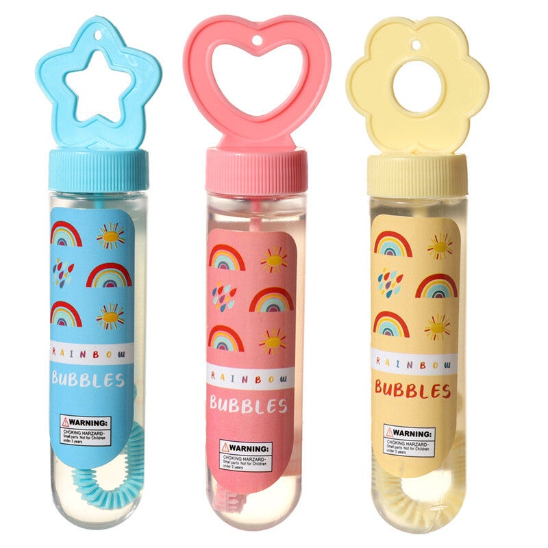 Bellenblaas regenboog