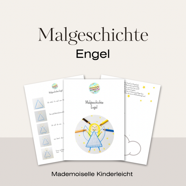 Malgeschichte Engel