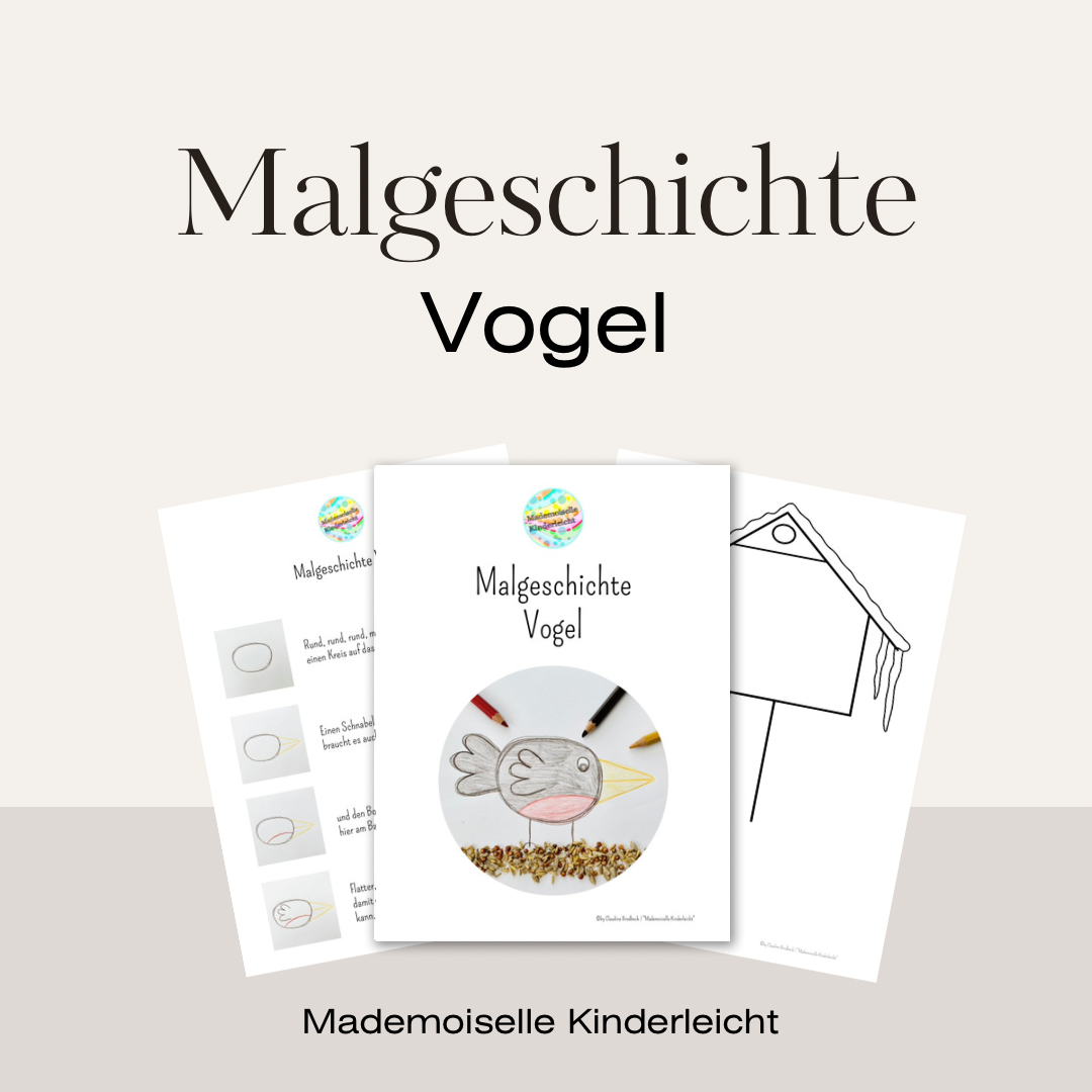 Malgeschichte Vogel